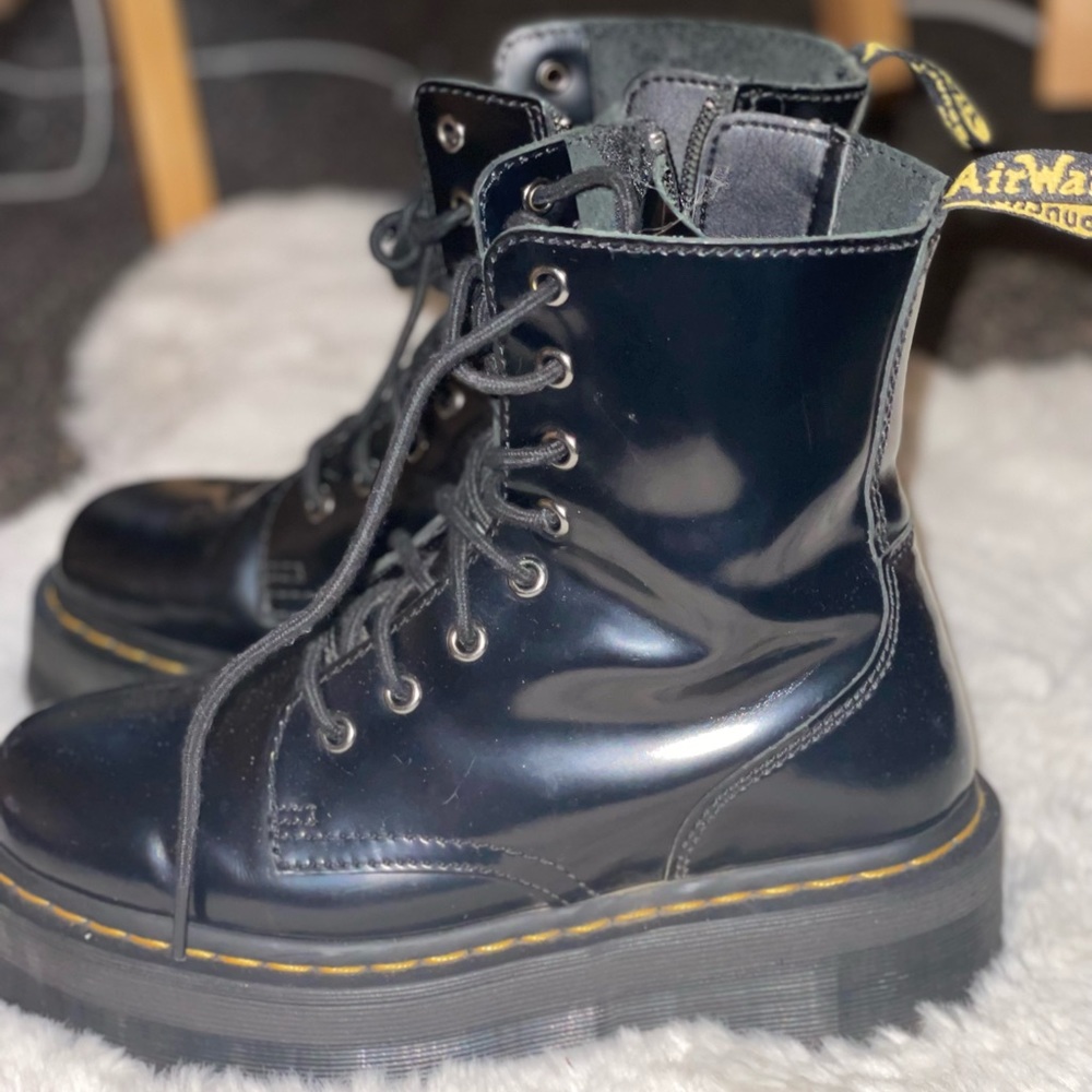 DR MARTENS Black Jadon Boots